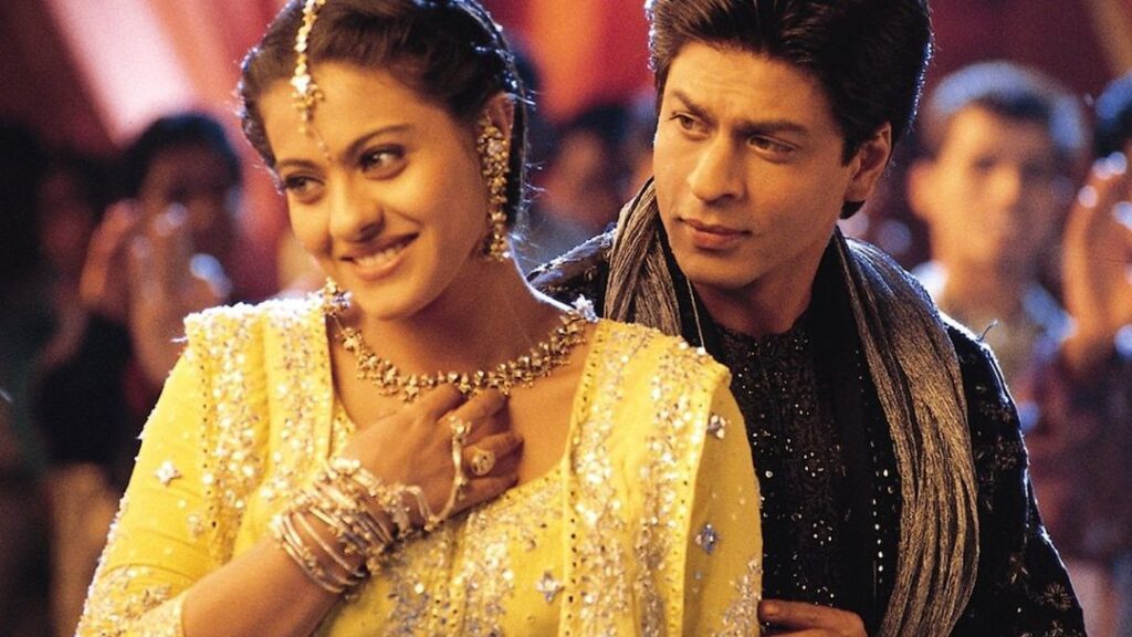 K3G में काजोल और शाहरुख।